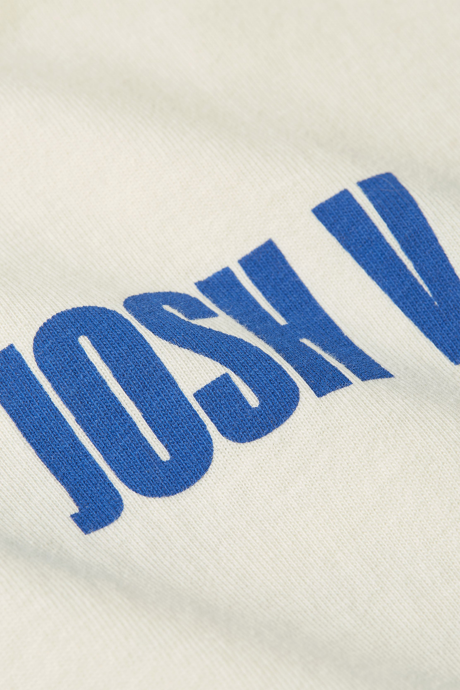 Josh V ROXY ICONIC oversized T-shirt with print Ecru-1 2