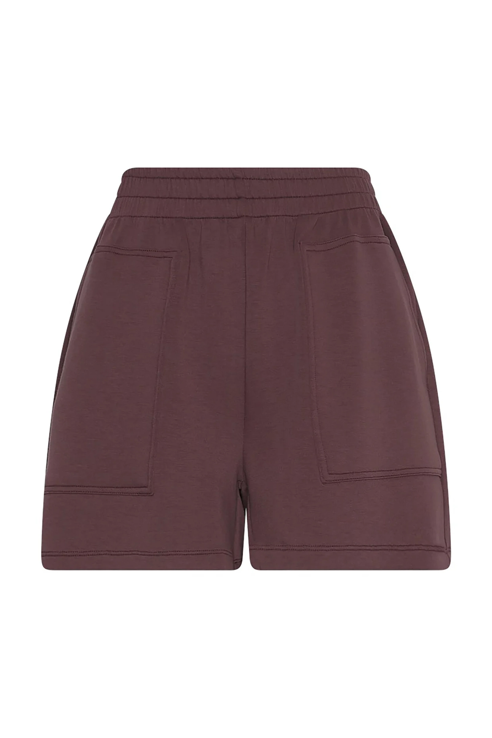 Msch MSCHHarissa Ima Q Sweat Shorts bruin/beige-1 1