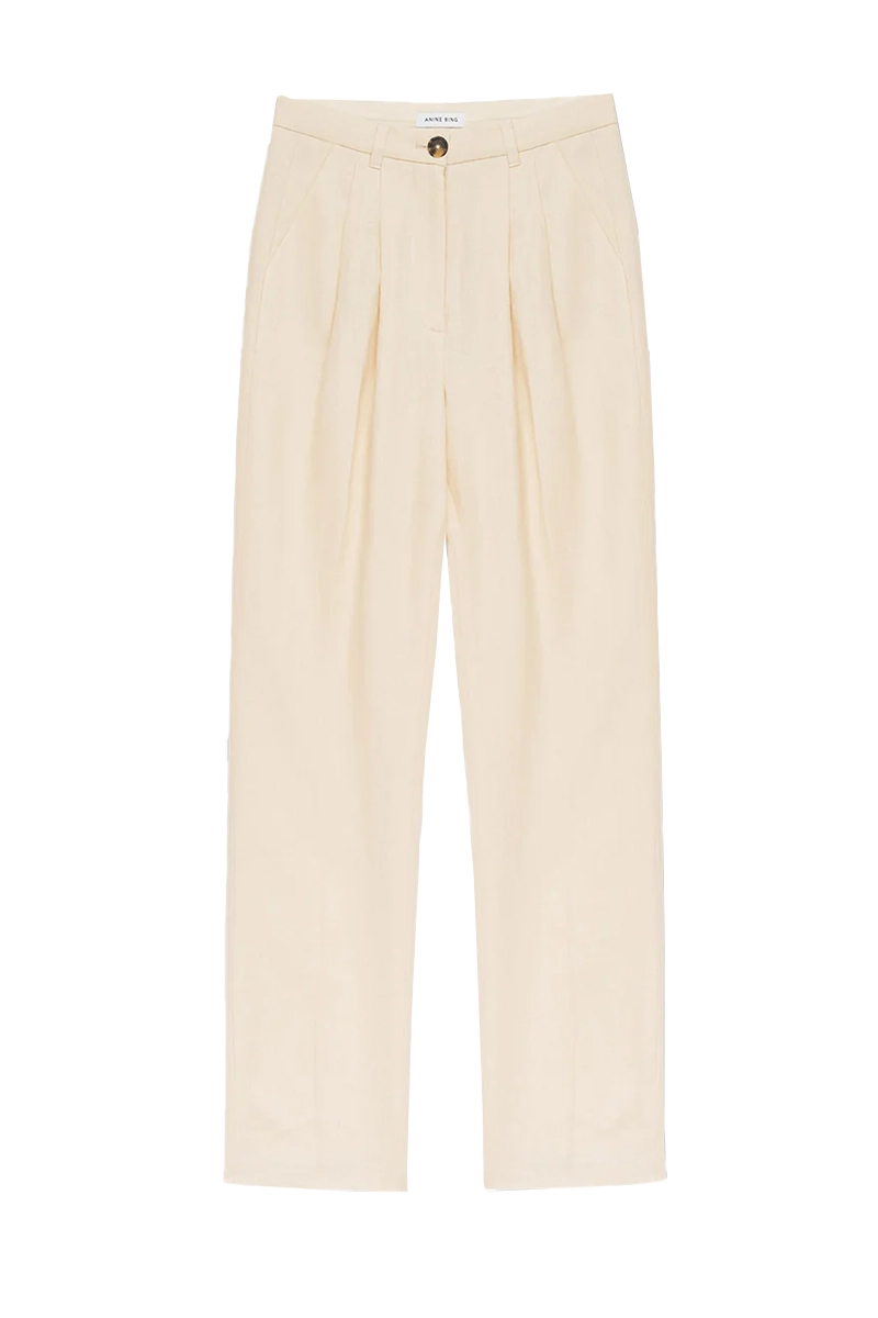 Dames broek geel
