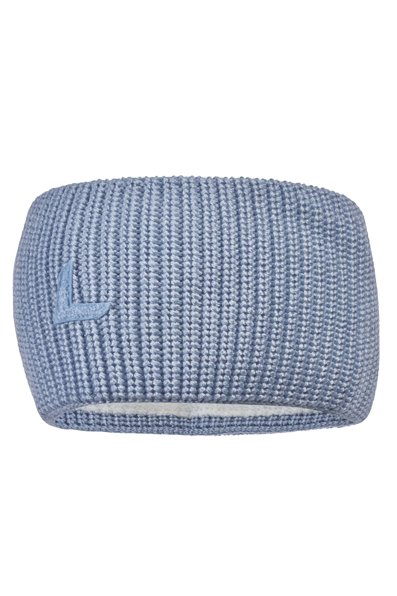 Wintersport haarband senior blauw
