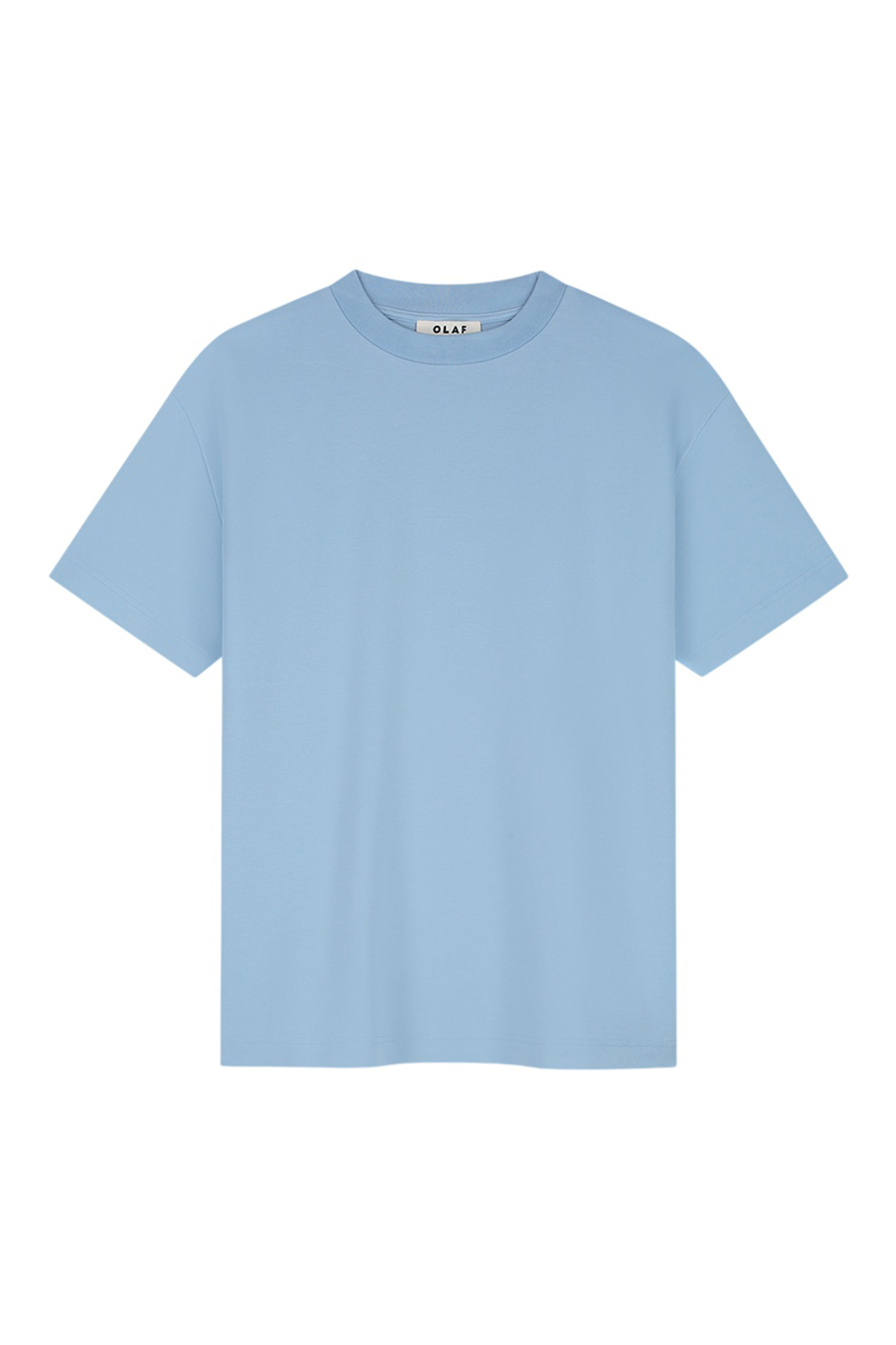 Heren t-shirt kortemouw blauw