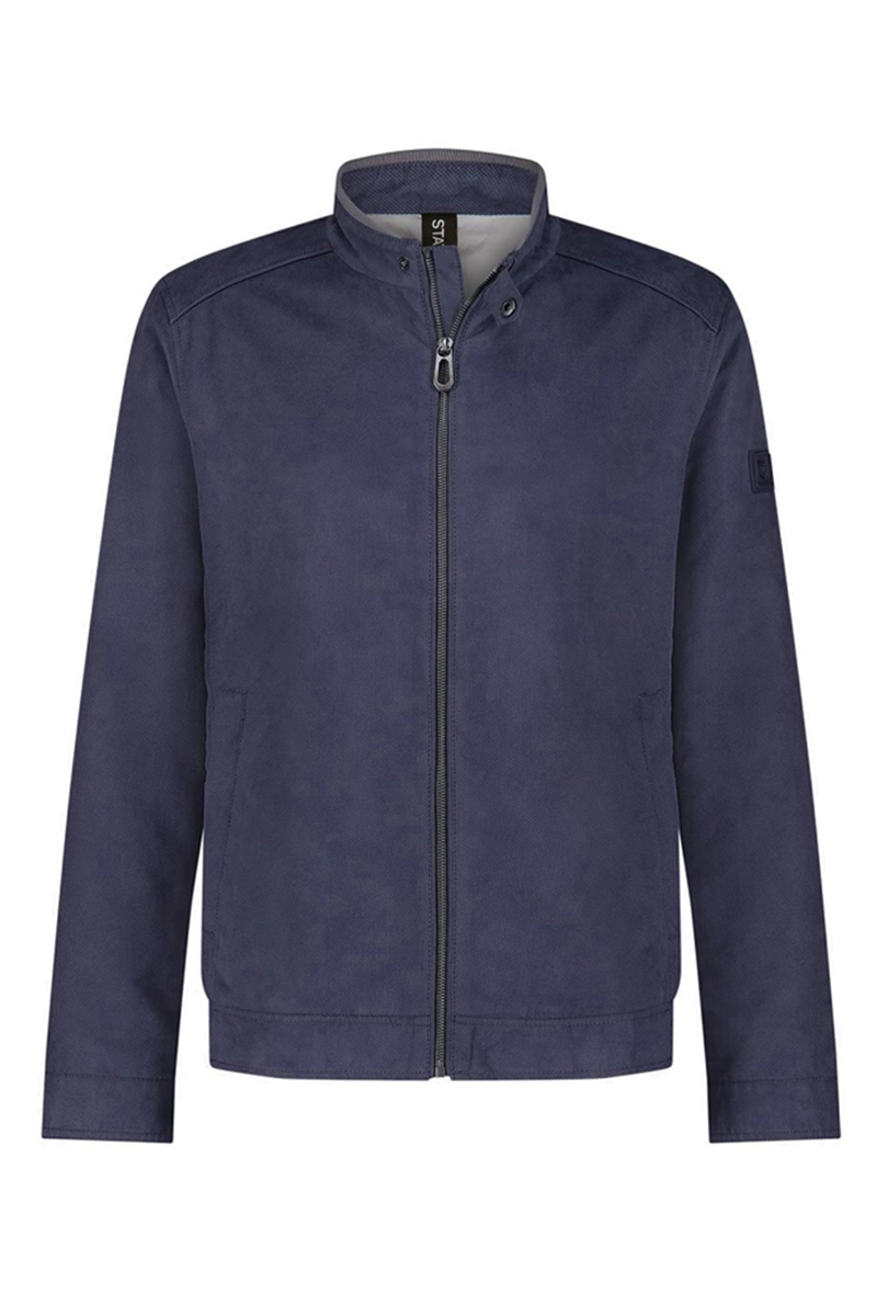 Heren jas blauw