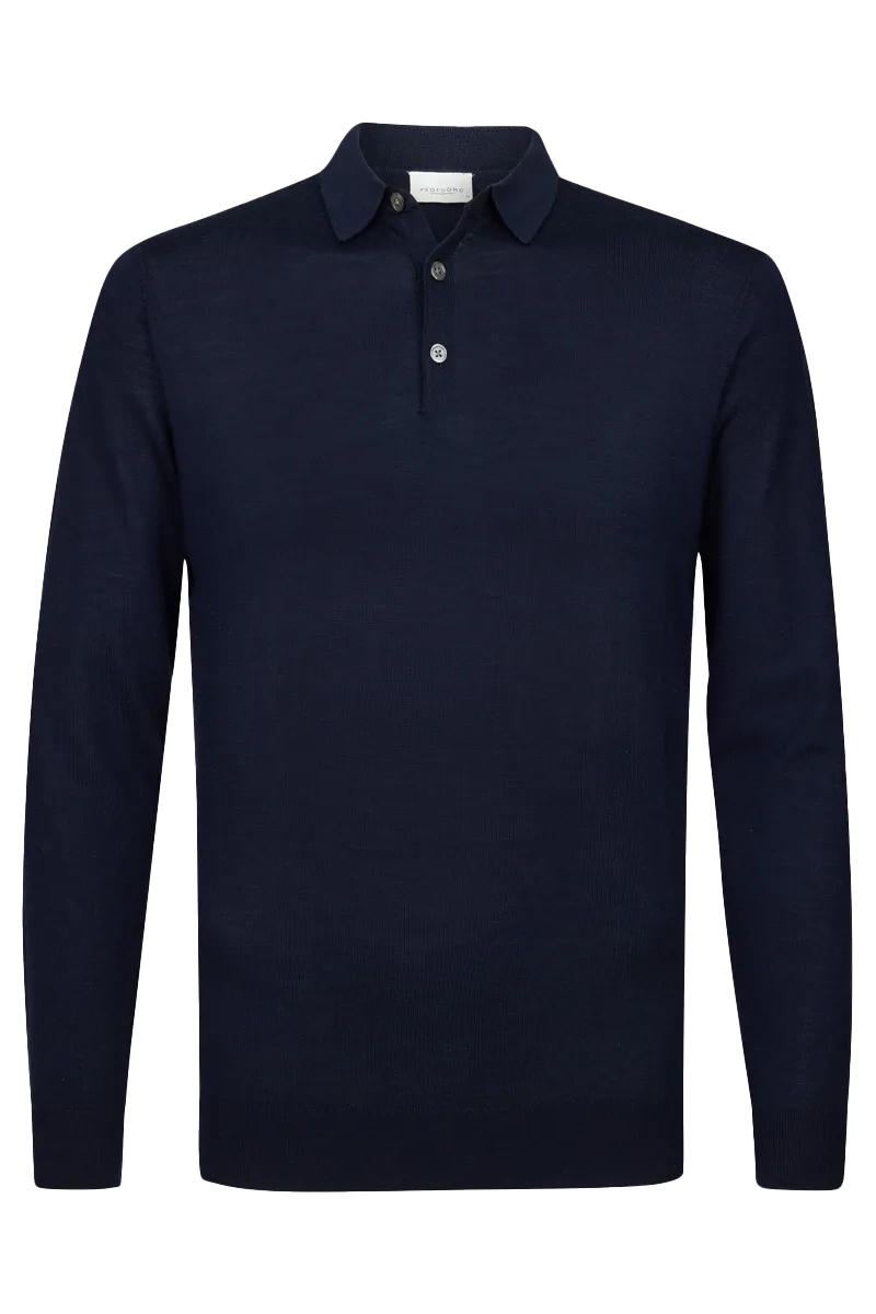Heren trui blauw